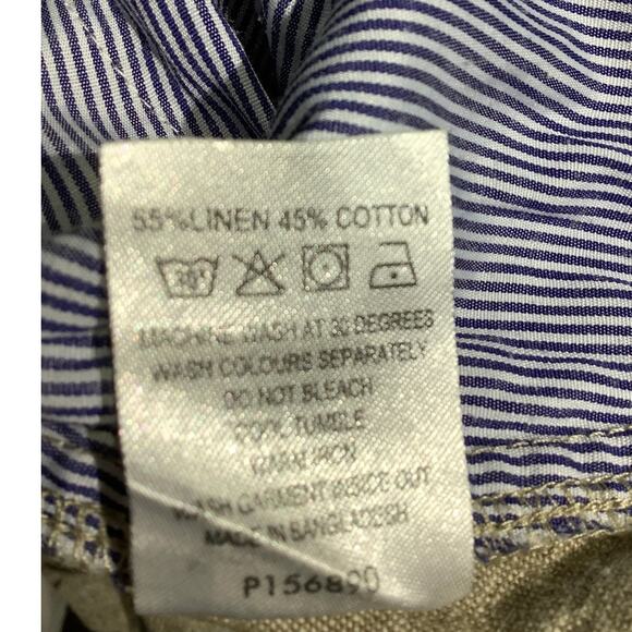 Samuel Windsor Linen Blend Trousers Men’s 38W 29L — Business, Casual, Summer - Picture 5 of 9